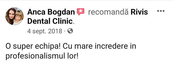 recenzii Rivis Dental Clinic Timişoara-Dumbraviţa-014