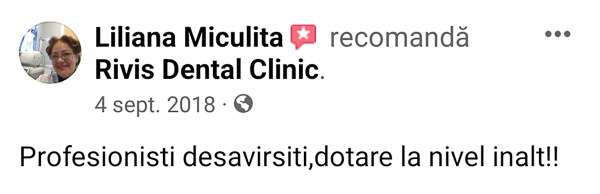recenzii Rivis Dental Clinic Timişoara-Dumbraviţa-015